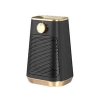 Žieminis 1500 W elektrinis šildytuvas Nešiojami ventiliatoriaus šildytuvai 220 V PTC Keraminis šildymas Mini staliniai šildytuvai Šiltesnė mašina kambariui EU Plug juoda