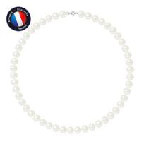 Vėrinys - Perlinea - AAA+ gėlavandeniai kultivuoti perlai - 9-10 mm - 925 sidabras - 42 cm balta