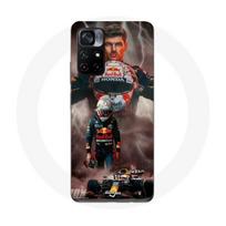 Coque Maniacase pour Xiaomi Poco M4 Pro 5G verstappen éclair Formule 1 Casque F1