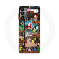 Coque Maniacase pour Samsung Galaxy A04s super mario bros dessin animé juoda