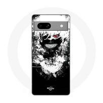Coque Maniacase pour Google Pixel 7a Tokyo Ghoul amine Ken Kaneki