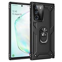 Shockproof Armor Bumper Case for Samsung Galaxy A54 A55 A14 A15 A25 A34 A23 Note 20 S24 Ultra S23 S22 S21 Metal Ring Back Cover Samsung A55 5G sidabras