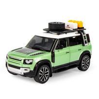 1/24 Naujas 2022 Land Rover Defender visureigis lydinio automobilio modelis lietas metalas visureigių modelis simuliacija kolekcija vaikams dovanos žaislas mėlyna