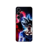 Coque Samsung Galaxy S24 Dragon ball z super front noir Maniacase juoda