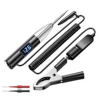 12V/24V Car Voltage Circuit Tester Pen LED Digital Display Auto Repair Car Diagnostic Tool Power Probe Electrical Test Pen juoda