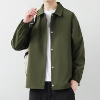 Striukė Vyriška Darbinė Striukė Rudens Paauglių Kasdienė Universali Laisva Atvartas ant Drabužių 3XL beige