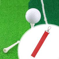 Golf Tee Holder Bag Tack Lightweight Protector Cover Storage Keychain Organizer for raudona