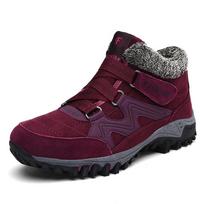 Fashion LUFUMA Leather Men Boots Winter with Fur 2024 Warm Snow Boots Men Winter Work Casual Shoes Sneakers High Top Rubber Ankle Boots 35