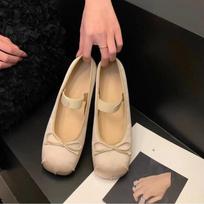 Fashion 2024 Women's Fashion Ballet  Shoes  Flat Comfortable Casual Shoes 35 smėlis
