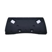 Variklio garso izoliacijos gaubto kilimėlis Nissan Altima L32 2007~2012 2010 2011 priekinei daliai, šilumos izoliacijos medvilninis kilimėlis, garso izoliacijos interjero aksesuarai black