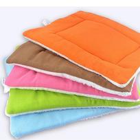 Dog Cat Puppy Washable Warm Fluffy Fleece Pet Mat Kennel Cage Pad Pet Cushion kava
