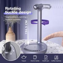 6 Levels Portable Automatic Water Dispenser Smart Table Water Bottle Pump With Base USB Electric Drinking Water Machine Water Pu CHINA gray