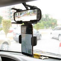 Adjustable Car Rearview Mirror Mount Mobile Phone Holder Stand Universal Navigation Support Automobile Data Recorder Bracket GPS CZECH REPUBLIC