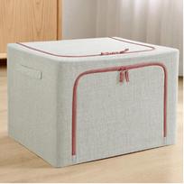 Fabric Storage Box Foldable Clothes Bag Laundry Finishing Car Trunk Organizer  Wardrobe Toy  Cabinet Pet House storage 24L