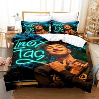 New Re Zero Rem Ram Bedding Set Cartoon Anime three-piece set Adult Kid Bedroom Duvet cover Sets 3D Kawaii Girl Home textile A 70x133cm 2pcs