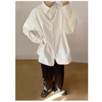 2024 Overalls Long Sleeve Shirt Japanese Hong Kong Style Ins Loose Shirt Boys Summer Trendy Versatile Casual Coat M abrikosas
