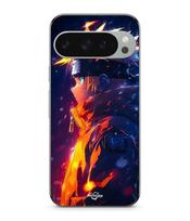 Case - MANIACASE - Google Pixel 9 Pro - Naruto Uzumaki - Soft - Black juoda