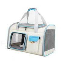 Big Space Foldable Pet Carrier Backpack Portable Astronaut Transport Travel Carrying Bag Cat And Dog Shoulder Handbag black