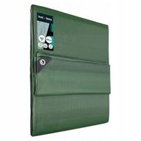 Outdoor Protection Tarp - Polyethylene - 4 x 5 m - Olive Green - 120 g/m² - UV Resistant Tarp Trailer Tarp KOTARBAU žalia