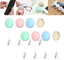 Lindell ekrano valiklis, ekrano ir akinių šepetėlis, Macaron telefono ekrano valiklis, nešiojamas mobiliojo ekrano valymas (Mišrus 8vnt) One Size beige