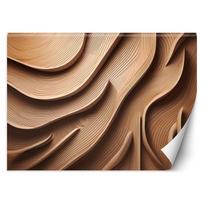 3D tapetai abstraktus medis 100x70 ruda