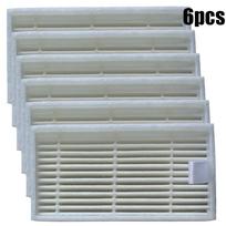 Efficient Dust Collection with 6X Vacuum Cleaner Filter Replacement gray