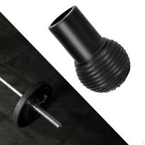 Svorio štangos grindų pasukimo mechanizmas Suaugusiems 2 colių laikiklio pagrindas medkirčiams black