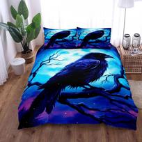 Sky Diving Athlete Duvet Cover Set UK Single Double Queen US Twin Full King Size pkm Bed Linen Set 140x210cm
