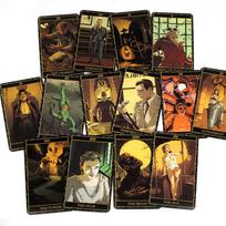 Naujas 78 kortų „Universal Monsters Tarot“ kaladės vadovas. Perkelkite šiurpią klasikinių filmų monstrų dvasią į Taro kortų skaitymus.