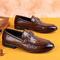 Brand New Lefu Men Shoes 2024 Comfortable Versatile Black Brown Business British Style Fashion Small Leather Shoes Size 38-44 38 ruda