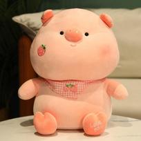23-60cm Cute Stuffed Fat Stand Pig Pillow Piggy Plush Toys Soft Animal Cushion Doll Birthday Xmas Gift 23cm