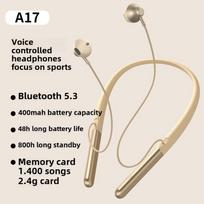 ANC Noise-cancelling Neck-neck Headphones Double Ear Neck-neck Ultra-long Life Voice-activated Bluetooth Headphones 5.3 Magnetic juoda