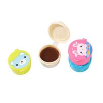 1 Set Decorative Lightweight Food Grade Adorable Appearance Mini Condiment Squeeze Bottle Salad Dressing Jar Sauce Bottle B