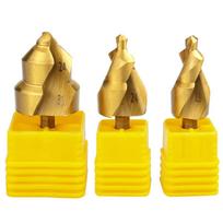 3pcs Water Pipe Expansion Drill PPR Lifting Drill Bit Hexagon Shank Step Drill Bits Plumber Electrician Pipe Drilling Bit