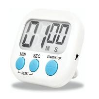 Virtuvės laikmatis Didelis ekranas Skaitmeninis ekranas Daugiafunkcis Maitinamas baterijomis Elektroninis maisto gaminimo laikmatis white