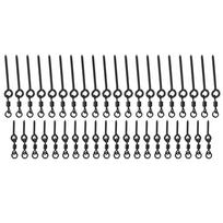 Stainless Steel Carp Fishing Ring with Bait Screw Rotation Quick Changing Hook Lures