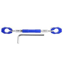 78in Motorcycle Handlebar Cross Bar Adjustable Strengthen Balance Lever CNC Aluminum Alloy blue