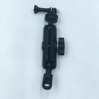 Motorcycle Bicycle Holder For GoPro 12 11 10 9 8 Handlebar Mirror Mount Bracket For Insta360 X3 X4 DJI Action Camera Accessories gray