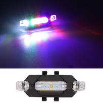 Motociklų žibintai Mini USB įkraunamas Drono stroboskopinis žibintas Kalnų dviračių dviračių žibintas Saugos įspėjamasis žibintas Posūkio signalas LED
