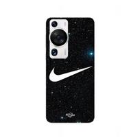 Coque - MANIACASE - Huawei P60 Pro - Noir - Galaxie étoilée - Souple