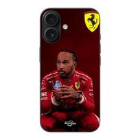 Coque Iphone 16 - Maniacase - Scuderia Ferrari - Rouge - Souple - Mixte