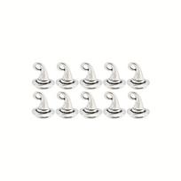 10/20/30pcs Witch Hat Talisman Witch Hat Talisman Fairy Tibetan Alloy Jewelry Pendant Earrings Bracelet Necklace Antique Silver 10pcs