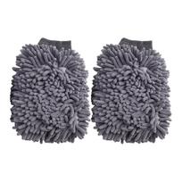 2 In 1 Car Wash Mitt Microfibre Noodle Glove Replacement