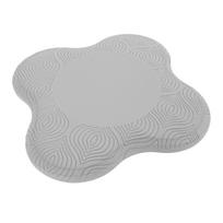 Workout Knee Pad Thick Anti Slip Ergonomic Joint Protection Portable Exercise Kneeling Pad Support white