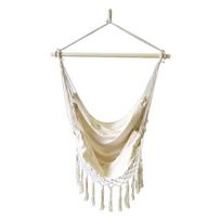 Portable Outdoor Tassel Camping Hammock Cotton Balcony Home Swing Hanging Chair CHINA