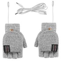 Elektrinės šildomos pirštinės rankų šildytuvo pirštinės šildytuvas įkraunamos USB daugkartinio naudojimo nešiojamam kompiuteriui tinka sportui slidinėjimui žieminės šiltos pirštinės