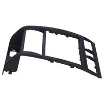 Automobilio navigacijos panelės rėmo dangtelio apdaila interjero dekoras tinka Seat LeonToledo 1M black
