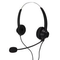 H360DRJ Binaural Phone Headphone Black Noise Canceling Double Sided Headset for Call Centers Online