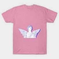 T Shirt Women What About Angels Harajuku Print Kawaii Tshirt Summer Short Sleeve Female T-Shirt Top Tee S