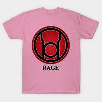 T Shirt Women Lantern Corps Rage Harajuku Print Kawaii Tshirt Summer Short Sleeve Female T-Shirt Top Tee S